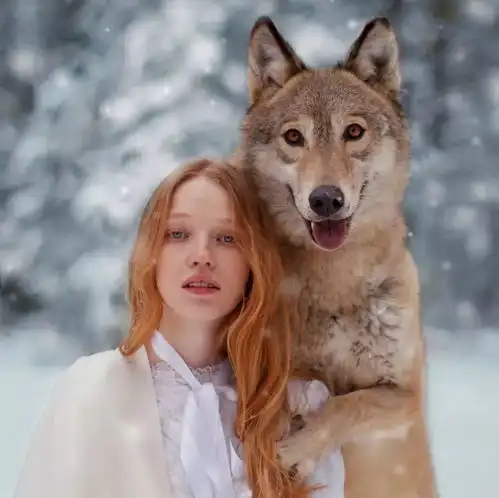 真实版美女和野兽,战斗民族果然名不虚传
