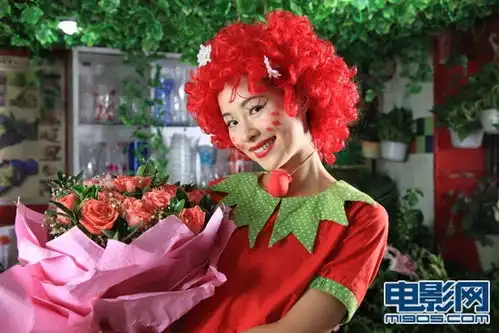 江一燕爱封了颠覆形象幽默装扮鲜花小丑
