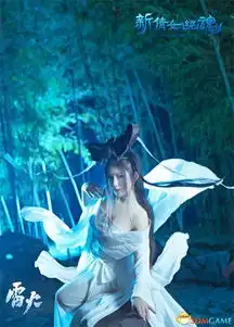 经典再现新倩女幽魂玩家惊艳cos黑白小倩