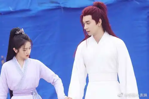 组图星落凝成糖路透曝光陈星旭李兰迪同框练剑对视氛围甜
