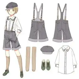 令人怦然心动的好看水手服连衣裙动漫少女
