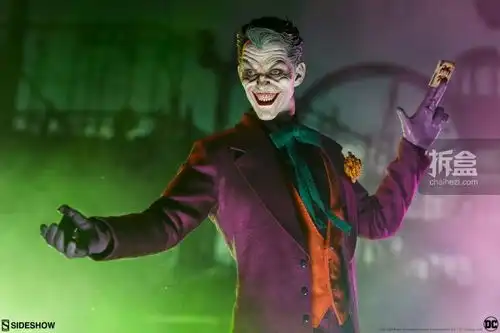 sideshowdc漫画反派thejoker小丑16可动人偶