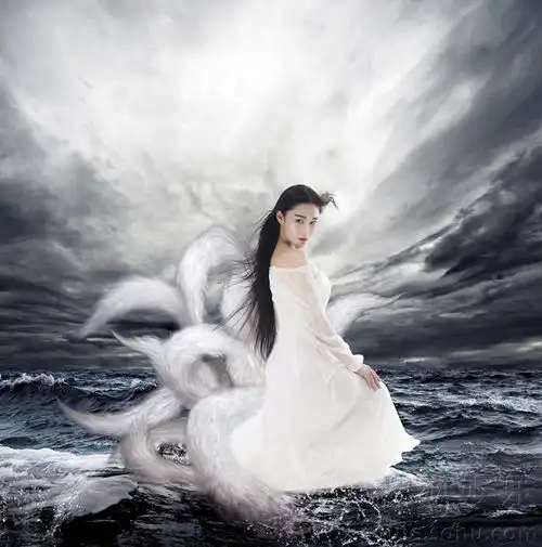 新神雕侠侣曝剧照张馨予版李莫愁变九尾狐
