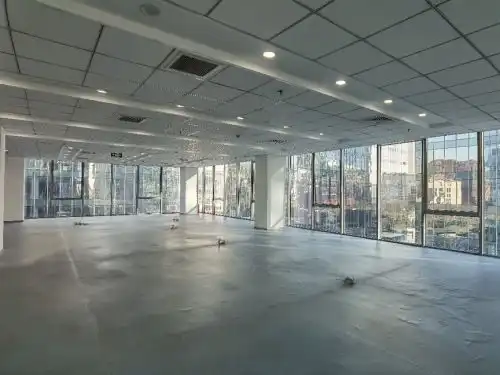 汉威精装办公室视野开阔采光好随时看地铁口出租办公楼租赁北京我爱我家