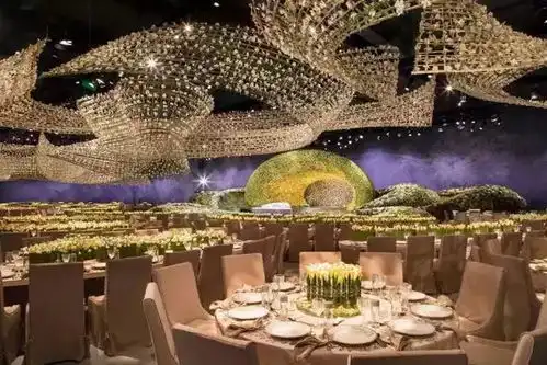 论婚礼的奢华惊艳,如此堪称极致了吧