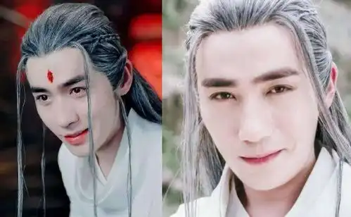 同是古装白发造型,本以为朱一龙够惊艳了,王一博少女心已炸裂