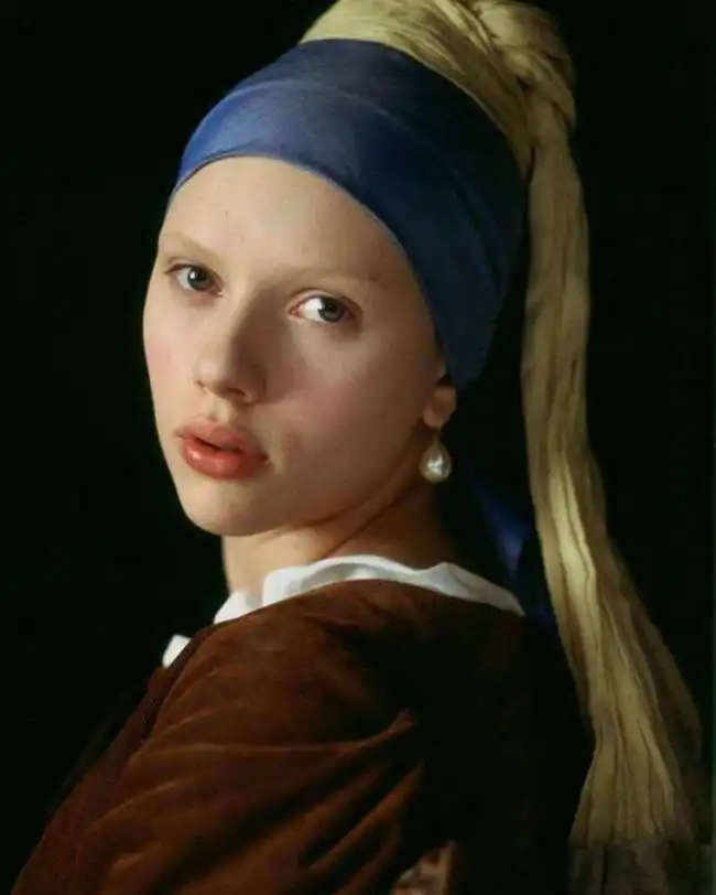戴珍珠耳环的少女,比蒙娜丽莎更神秘的名字,一副油画般的电影