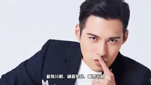 锦心似玉钟汉良黑色古装造型,与古装美男严屹宽相似