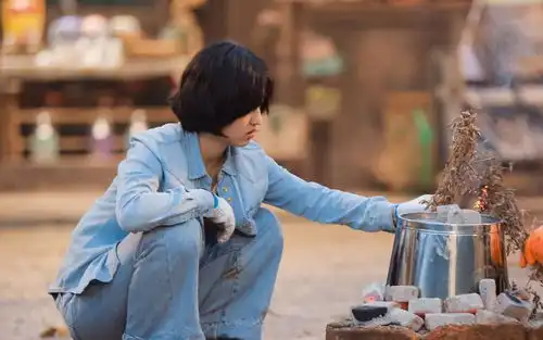 向往5晒剧照,杨紫张艺兴烧柴火,谁留意彭昱畅在做什么