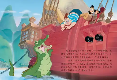 儿童绘本故事推荐小飞侠彼得潘上