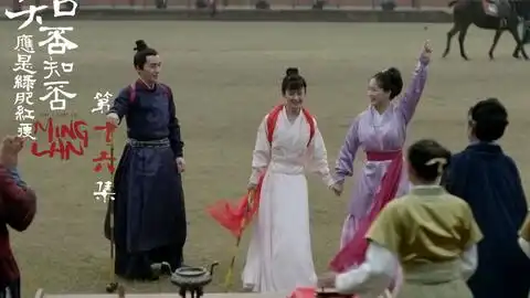 知否明兰替嫣然出头打马球,这一反手击球太帅了,小公爷又被明兰给骗了