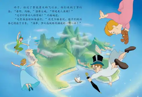 儿童绘本故事推荐小飞侠彼得潘上
