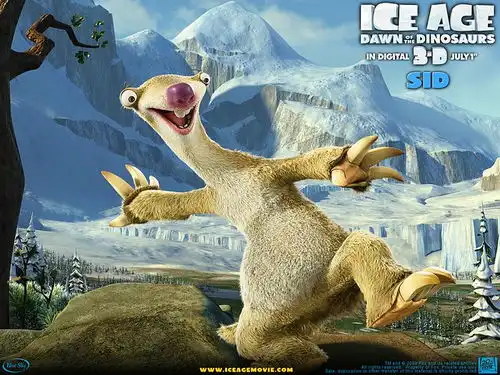 iceagedawnthedinosaurs冰河世纪3sid壁纸图片5
