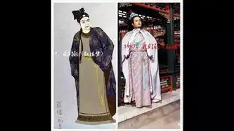 惊艳时光的1987红楼梦服装设计手稿和剧照
