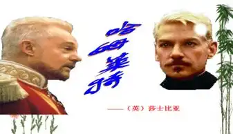 哈姆莱特ppt幻灯片模板