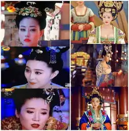 武媚娘传奇复播脖子以下被剪停播前后剧照对比
