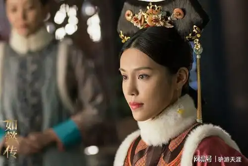 古装美女韩丹彤国产电视剧如懿传剧照,原来清宫服这么美