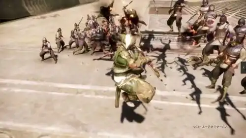 真三国无双8投牙弓演示可拆分的高科技武器
