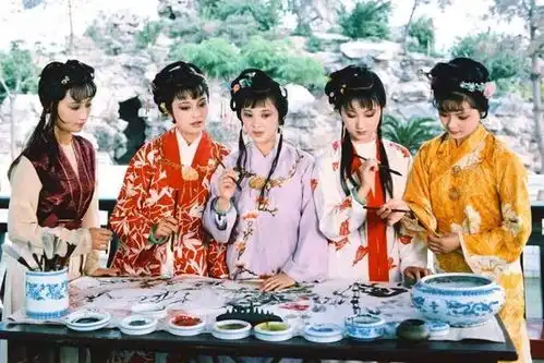 1987年陈晓旭欧阳奋强主演央视版电视剧红楼梦剧照欣赏
