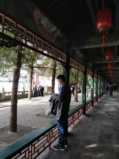 地方风景秋日颐和园
