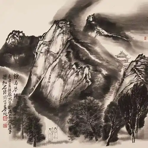 绿水青山张洪源2021写生作品欣赏一