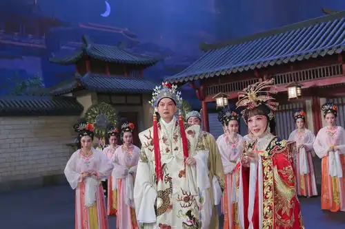 3d全景声京剧电影贞观盛事在沪首映,献礼新中国成立70周年
