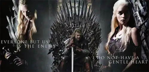 权力的游戏中的冰与火
