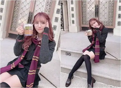 三上悠亚扮哈利波特晒长腿,10万粉丝中了致命魔法