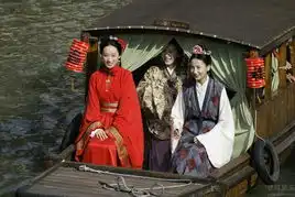 娱乐图片库组图新版红楼梦最新剧照宝黛钗乌镇夜游
