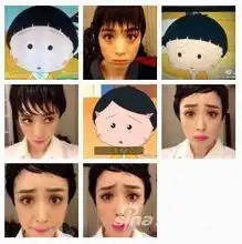 蒋欣呆萌cos樱桃小丸子萌翻网友
