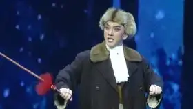 傅希如智取威虎山深山问苦杨子荣和小常宝对唱,up主手滑只录了小常宝片段,好苦