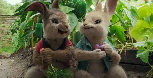 比得兔菜园乱斗频出怪招兔子家族制霸农场
