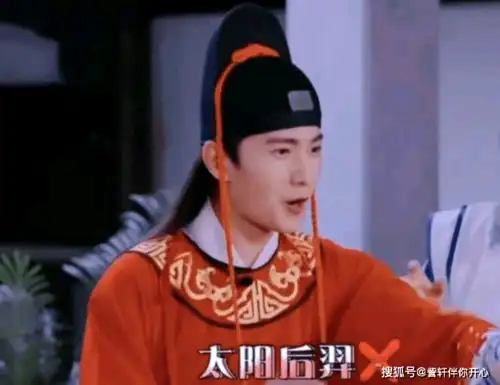 杨洋把后裔射日说成太阳的后裔
