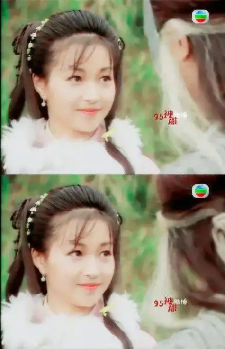 95版神雕侠侣中每一个人都是一幅画,女配们都有刘海呀