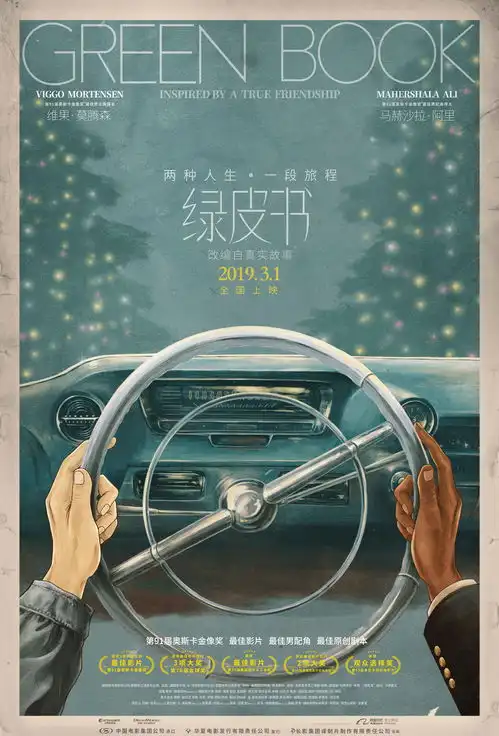 奥斯卡最佳影片绿皮书点映9.4分曝马云都觉得暖的金句组图
