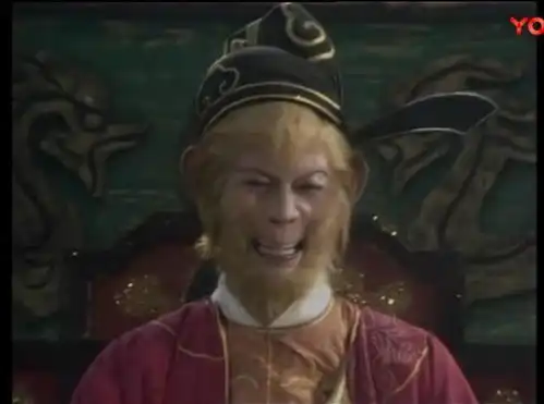 西游记珍贵剧照孙悟空与猪八戒隔空对戏,佩服六小龄童与马德华