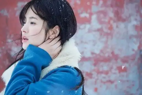 乔妹的蓝白配,梦回那年冬天风在吹