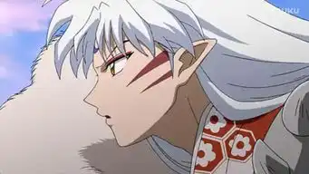 求犬夜叉完结篇大结局杀生丸飞在天空的照片
