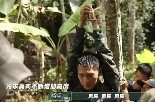 特战荣耀幕后花絮很揪心,杨洋吊树上被揍,阿赛倒吊淹在水里
