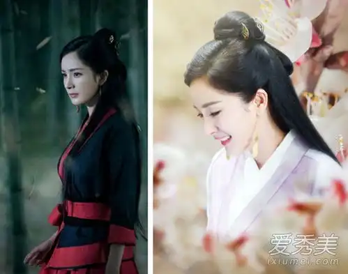 崛起的杨幂造型总结发际线回来了
