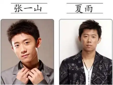 长得一模一样的5对明星,观众常常分不清,你可以吗