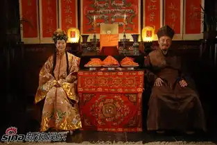 宝玉大婚当天的王夫人归亚蕾饰与贾政许还山饰1