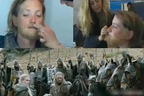 指环王幕后趣事骑兵都是女生饰演,拍戏前需喝特制漱口水