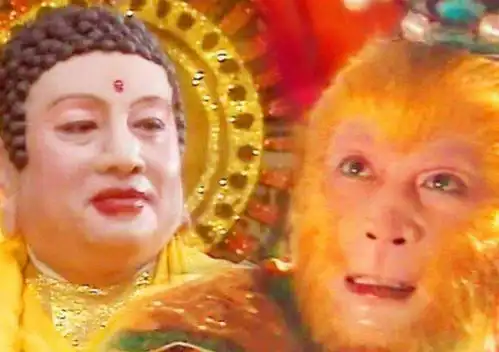 原来西游记如来佛祖是这样化妆的,看到过程后,网友佩服不已

