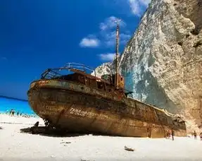 太阳的后裔拍摄地扎金索斯曝火盘点沉船湾海滩旅游攻略
