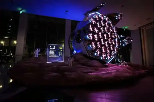机械星联新媒体艺术展亮相深圳逆天的光影装置展现星际穿越体验
