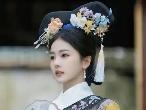 明星清宫造型曝光赵露思温柔白鹿灵动,看到刘亦菲心动了