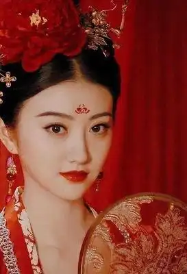 6位女明星的古装嫁衣造型,景甜不愧是人家富贵花,美得挪不开眼
