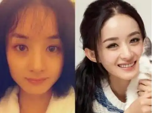 路人抓拍下的赵丽颖,差距不只一点点,网友暴露了真实颜值