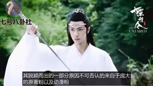 陈情令再掀热潮,00后为爱痴狂,但宝藏男孩竟是他
